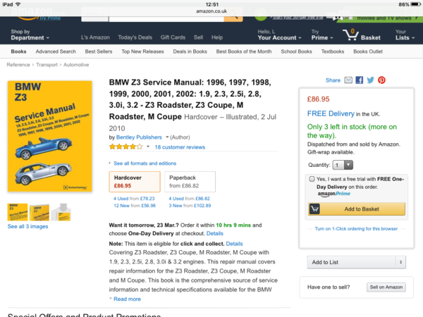 bmw z3 roadster service manual