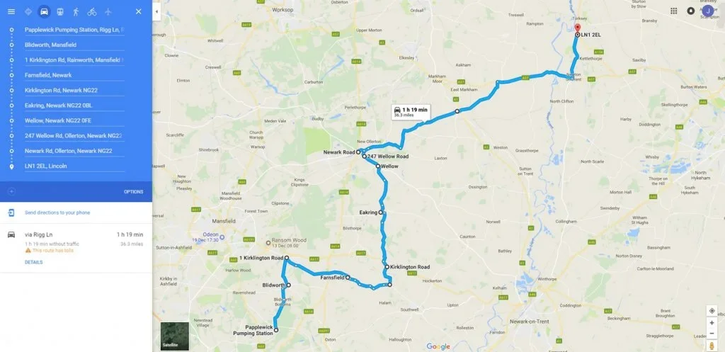 Papplewick to Torksey.webp