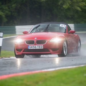 Roadster in the rain