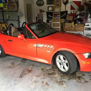 My "new" 5 speed 2000 Z3