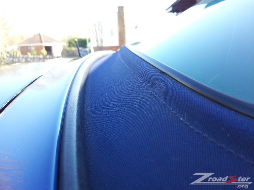 BMW Z3 Hood Clean - After