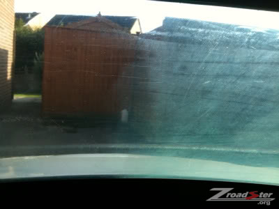 BMW Z3 Rear Screen