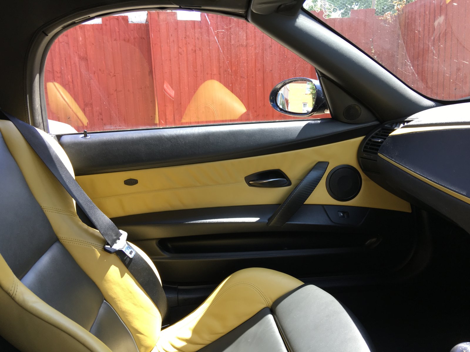 Bmw Z4 Yellow Black Sport Interior Fitted 2 Bmw Z1 Z4 Z8