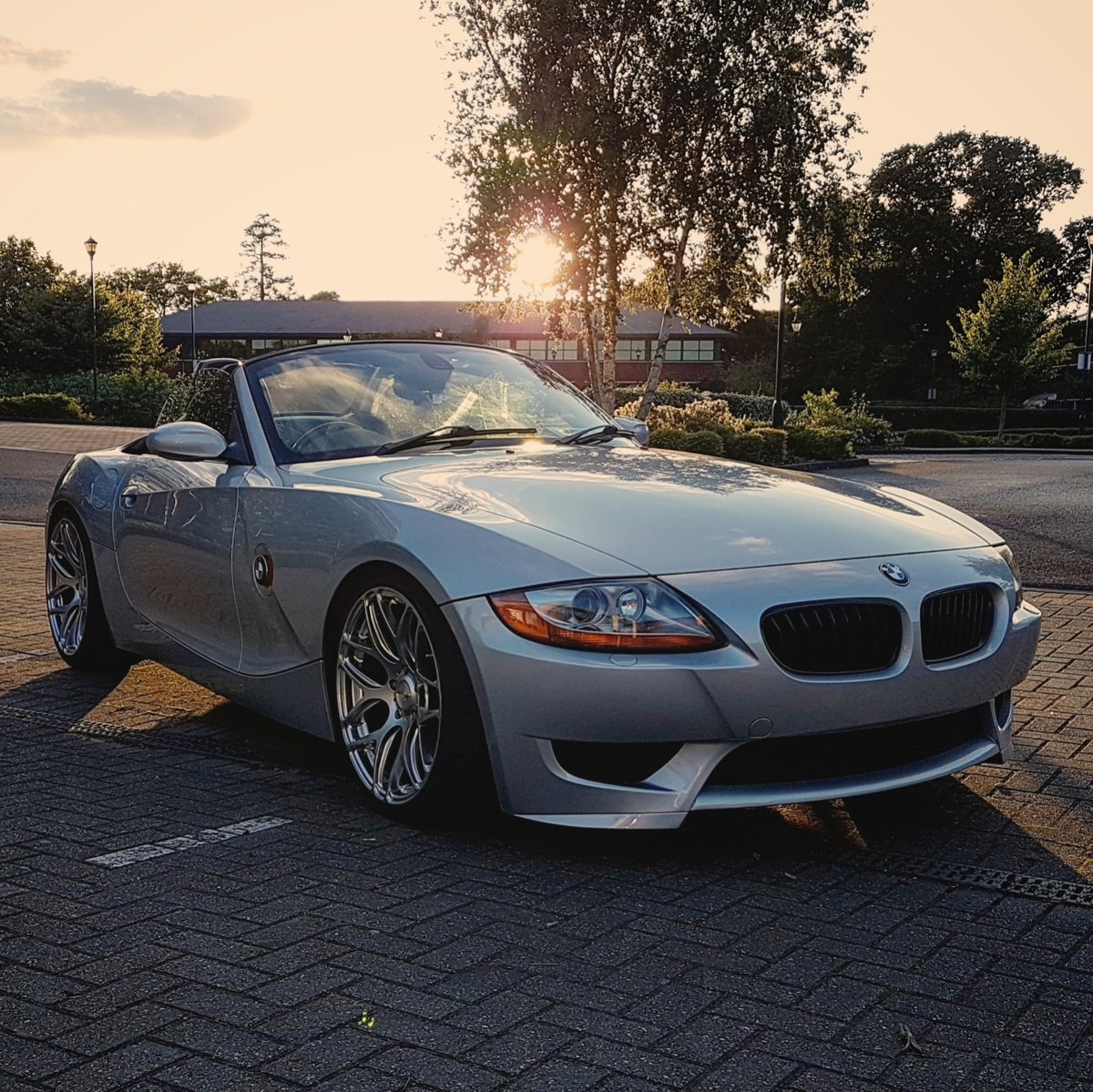 Hardtop removed for summers evening drive