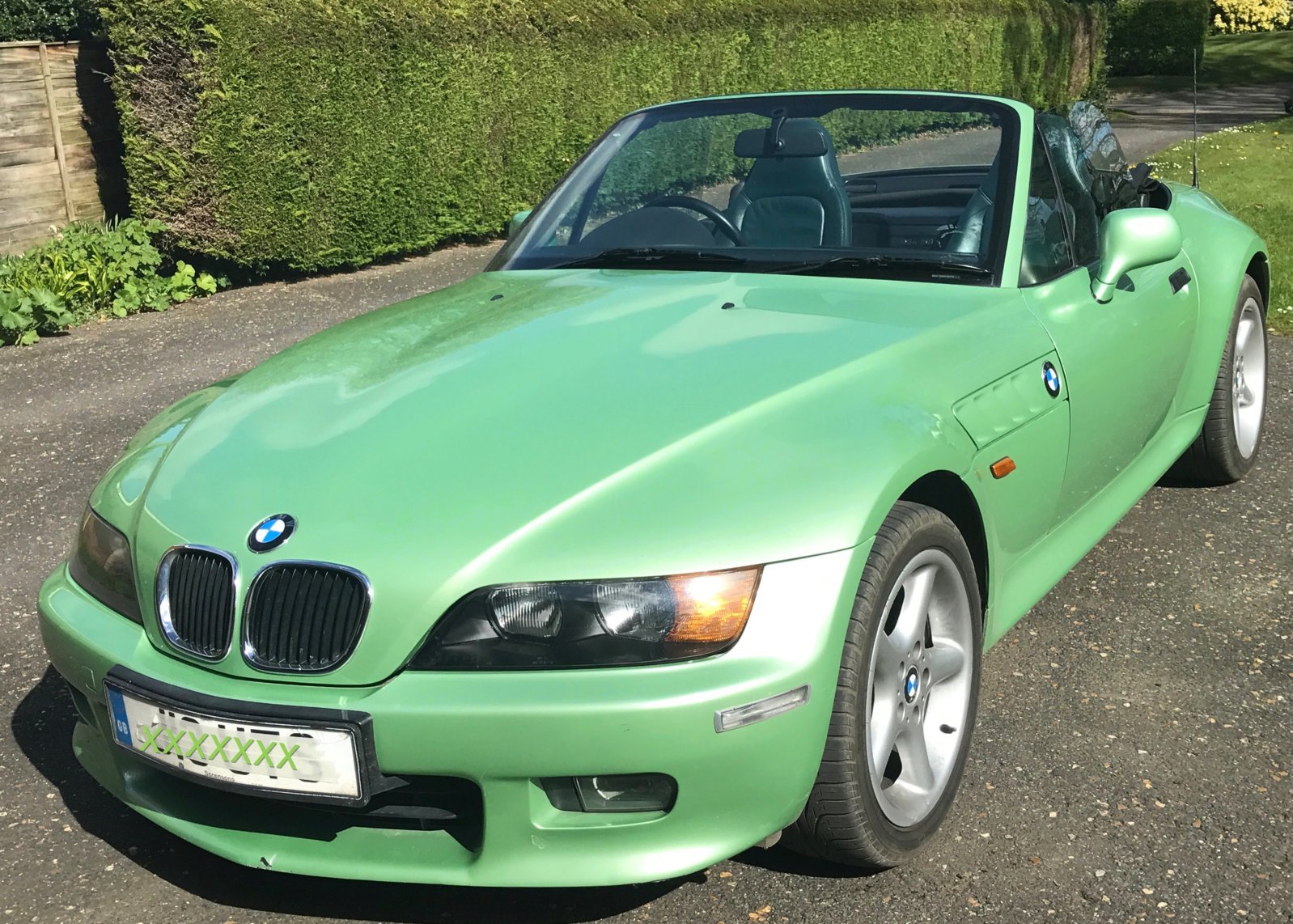 My green Z3. 1998 owned from new.